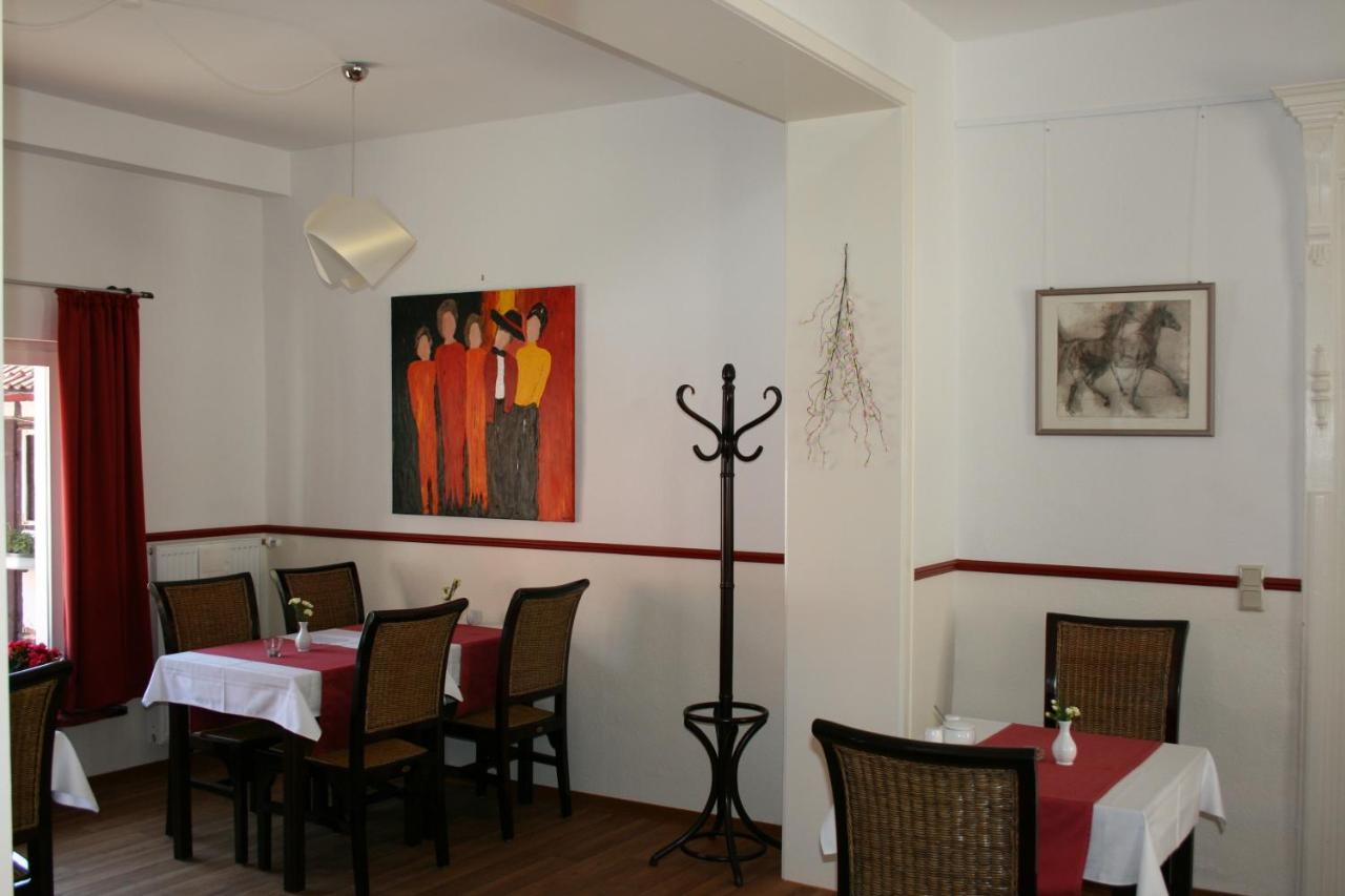 Pension-Ristorante Ventura Ehemals Reinhards Pension Hornburg  Экстерьер фото